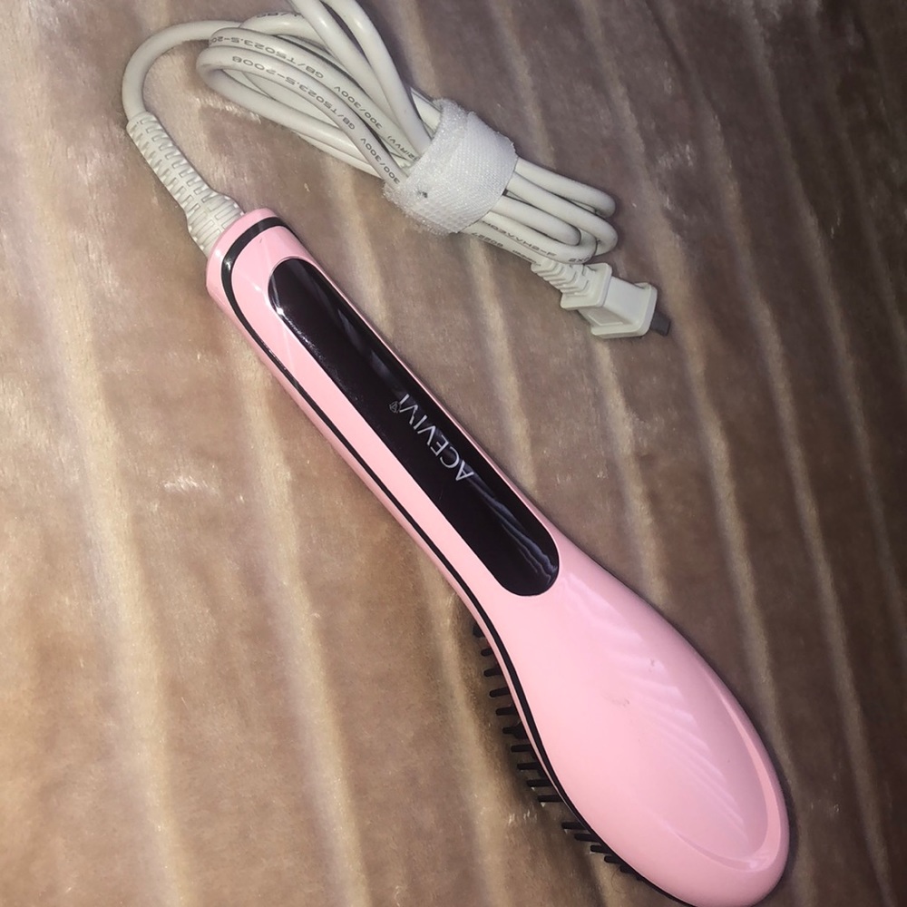 ACEVIVI  Digital Anti Static Ceramic Hair Straightener Heating hair